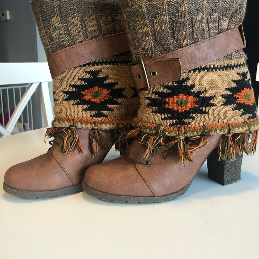 Muk Luks Heeled Boots!